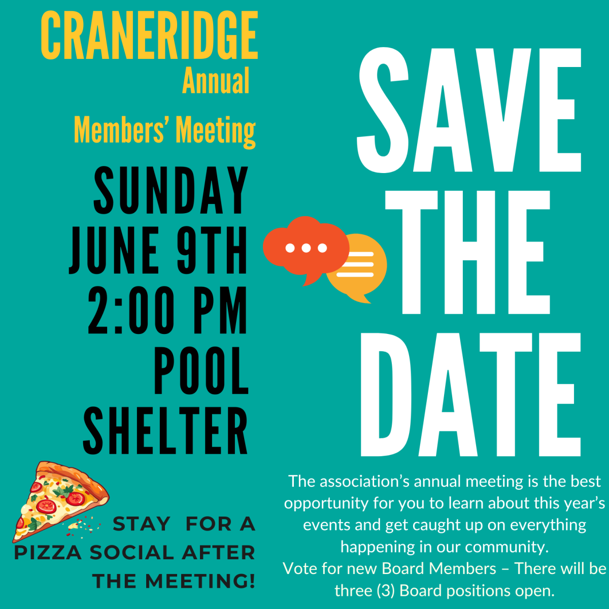 Annual Members’ Meeting on Sunday June 9, 2024